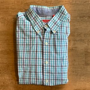Plaid Izod Button-down Shirt